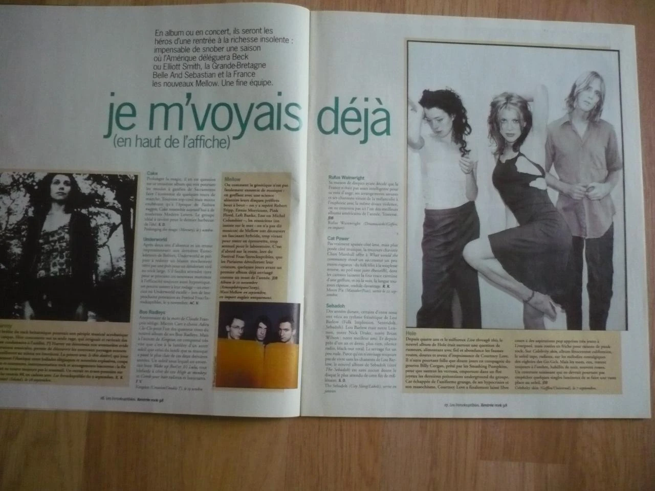 LES INROCKUPTIBLES N° 162  - van 26 augustus .  Tot 1 sept.  1998 – photo 5